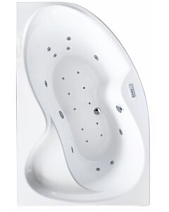 Wanna z hydromasażem narożna ROSA 150x95 cm