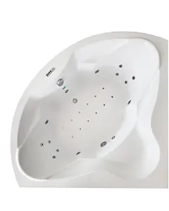 Wanna narożna z hydromasażem BETA 150x150 cm