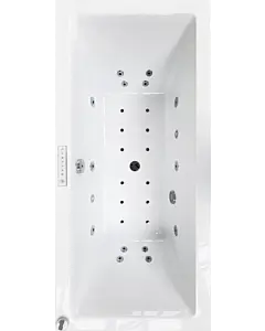 Wanna z hydromasażem prostokątna QUATRO DUO 170x75 cm