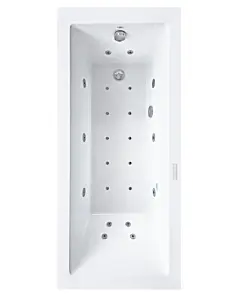 Wanna z hydromasażem prostokątna SOLAR 170x75 cm