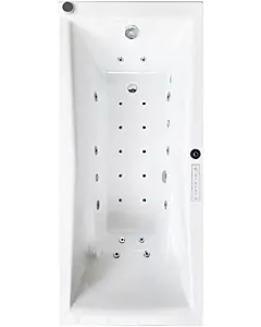 Wanna z hydromasażem prostokątna KOMFI 170x75 cm