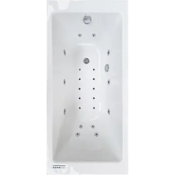 Wanna z hydromasażem prostokątna BERNO 140x70 cm