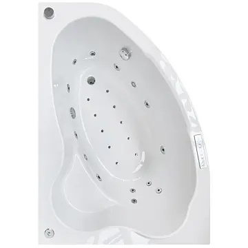 Wanna z hydromasażem narożna COMFORT 140x100 cm