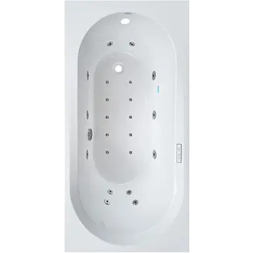 Wanna z hydromasażem prostokątna IDA 150x70 cm