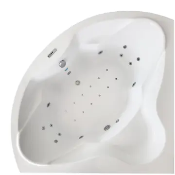 Wanna narożna z hydromasażem BETA 150x150 cm