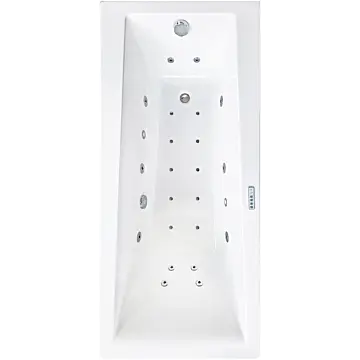 Wanna z hydromasażem prostokątna BARBOSA 150x75 cm